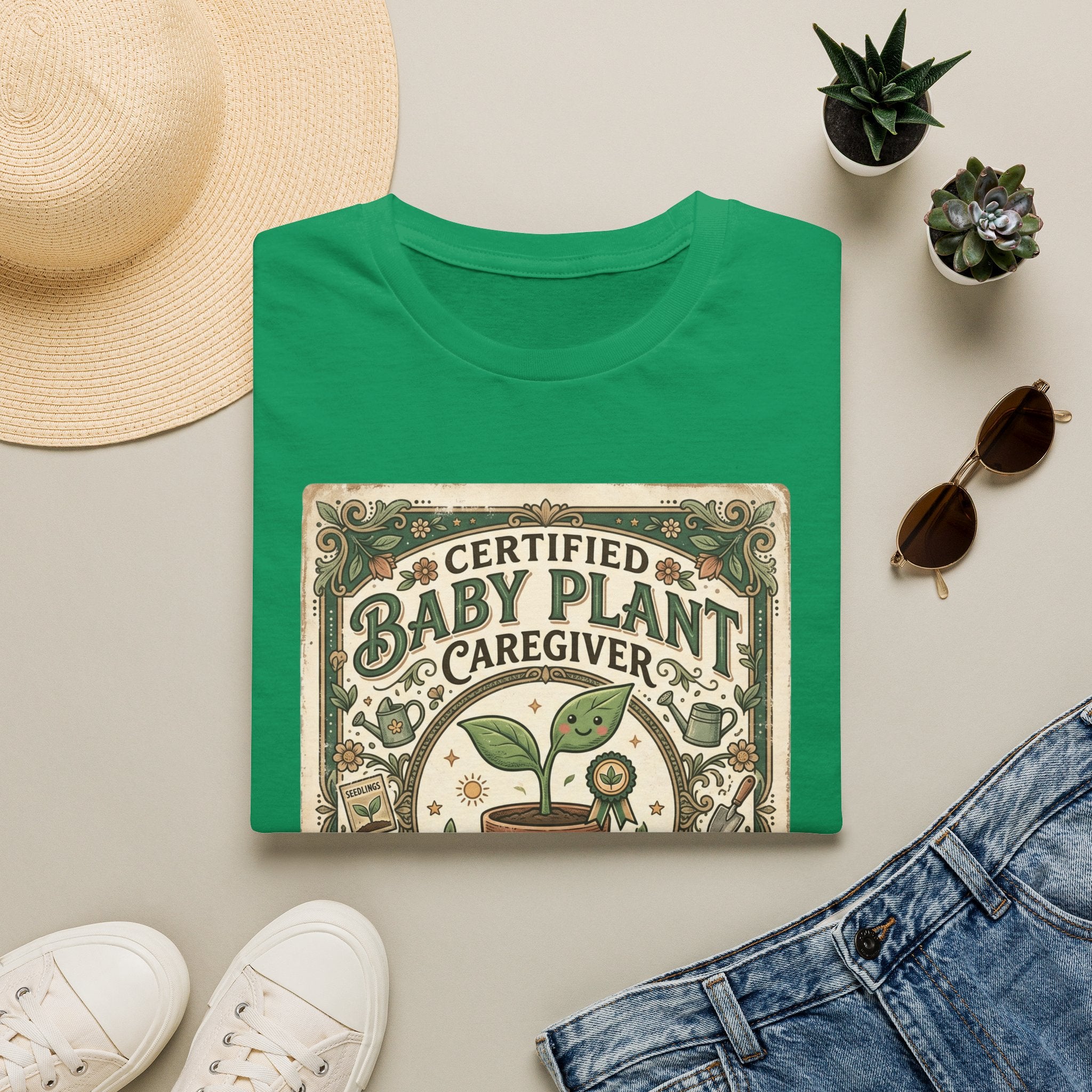 Certified Baby Plant Caregiver G1 T-Shirt