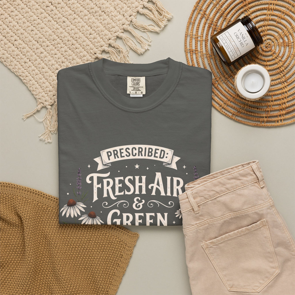 FRESH AIR & GREEN LEAVES Premium T-Shirt