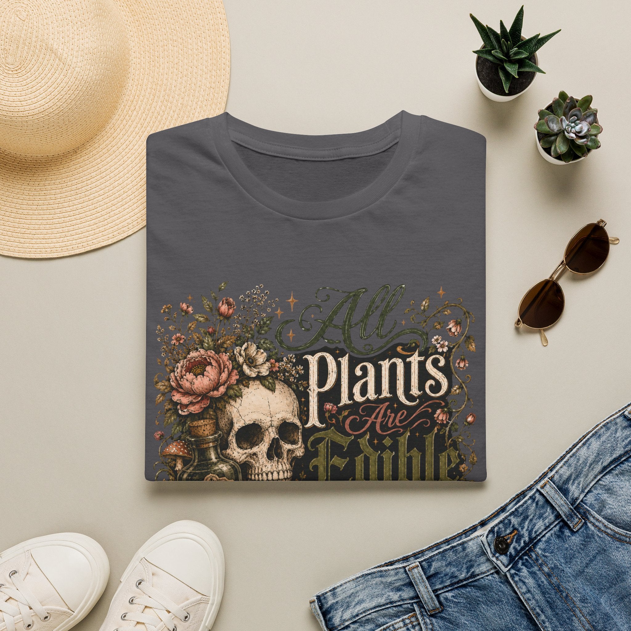 All Plants are Edible Some only Once C5 T-Shirt