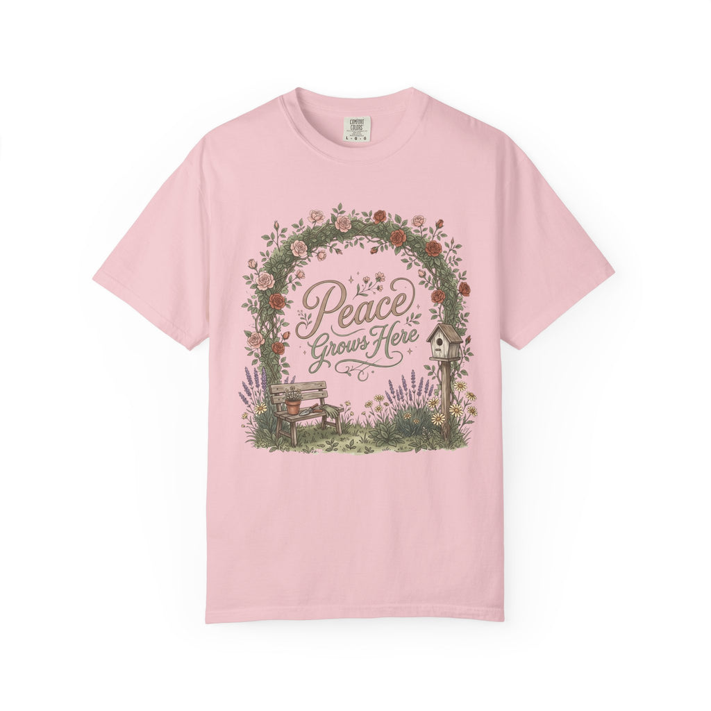 Peace Grows Here Premium T-Shirt