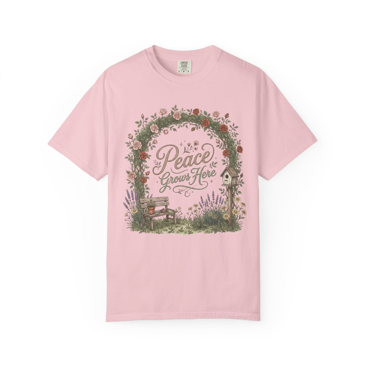 Peace Grows Here Premium T-Shirt