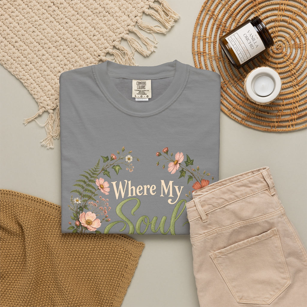 Where My soul Takes Root Premium T-Shirt