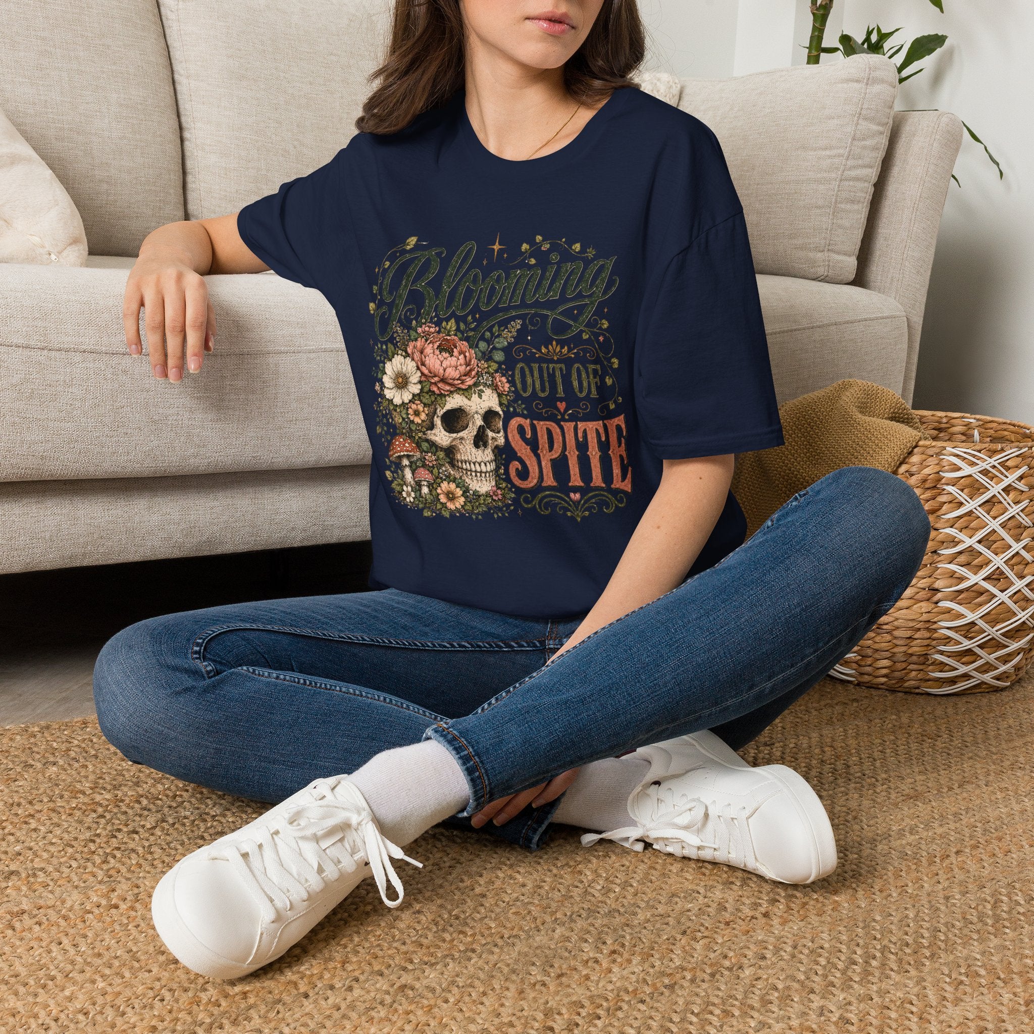 Blooming Out of Spite Gothic C1 T-Shirt