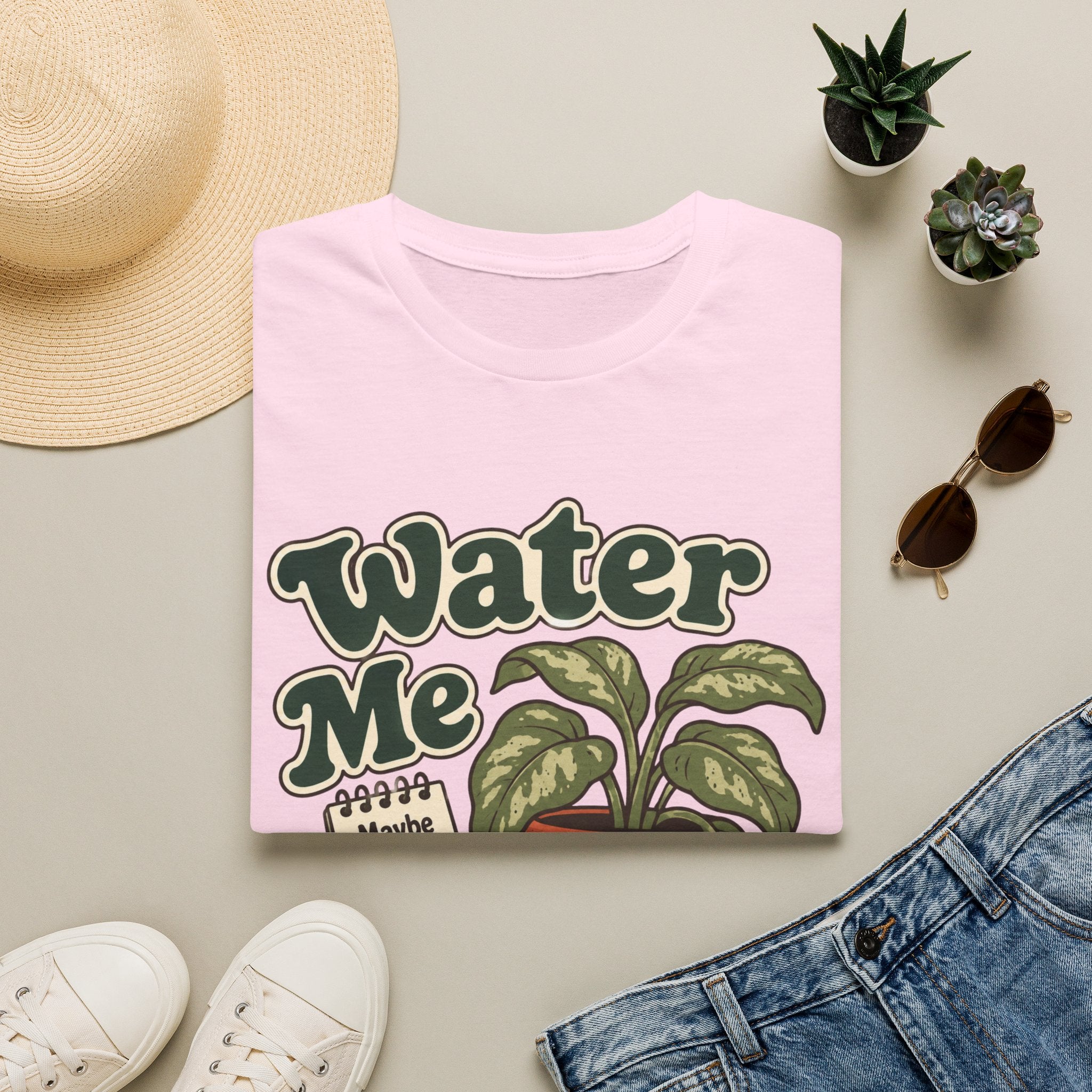 Water Me Later Forgotten Plant Reminder C1 T-Shirt