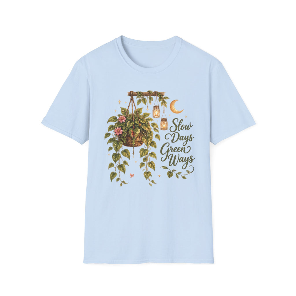 Slow Days, Green Ways Garden C4 T-Shirt