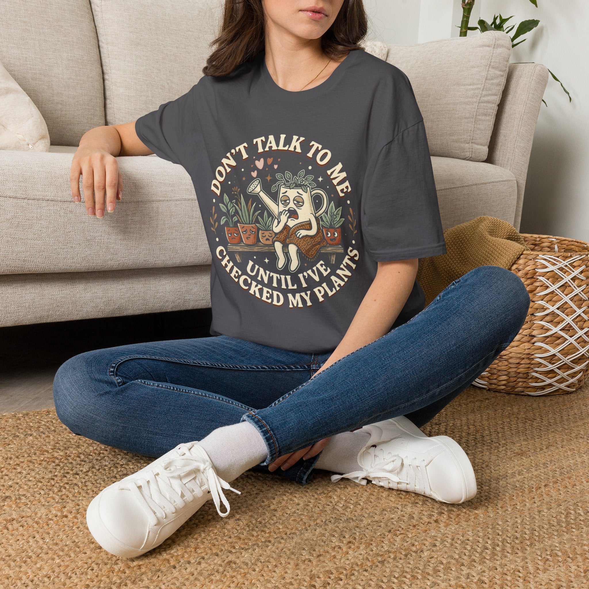 Dont Talk to Me Until I've Checked My Plants G1 T-Shirt