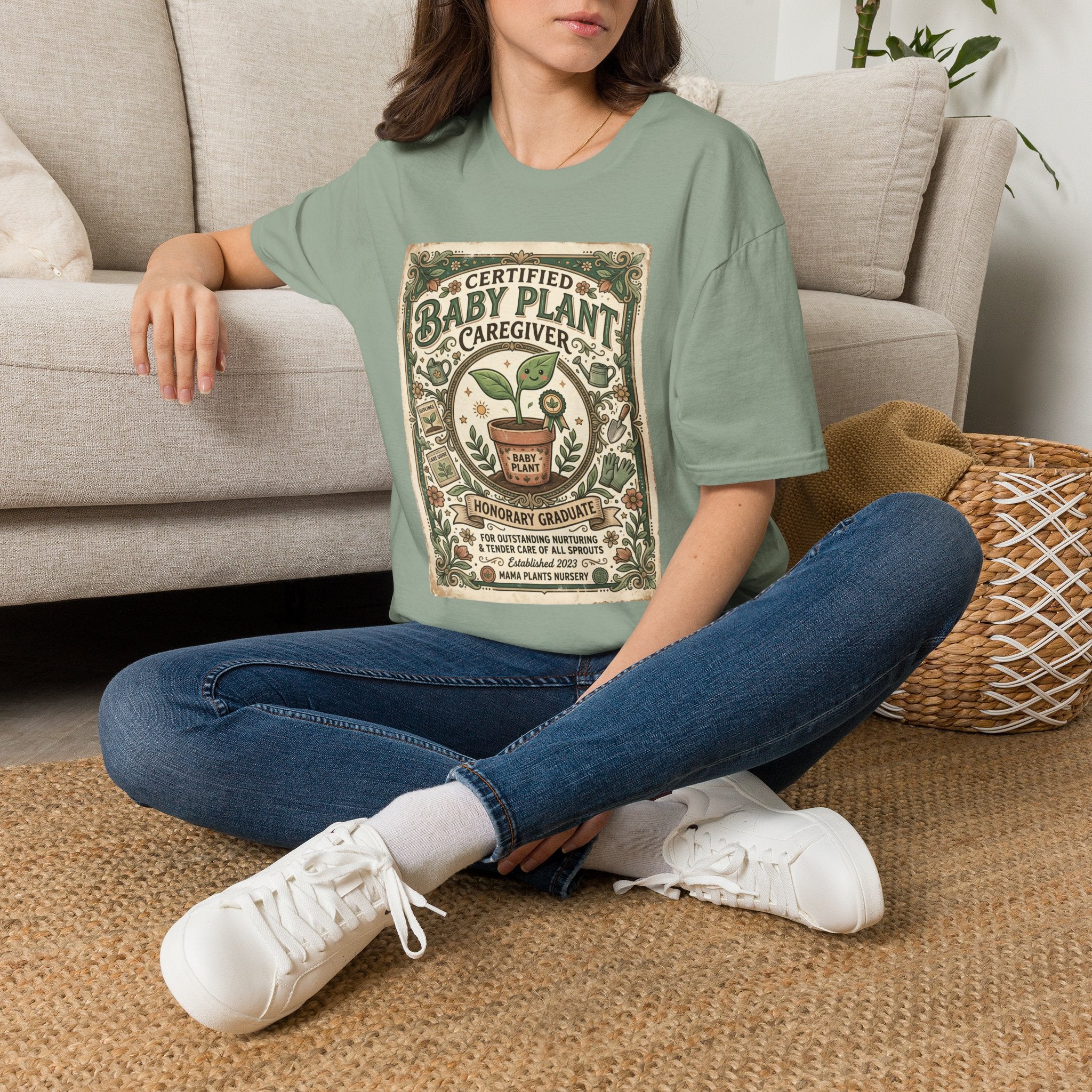 Certified Baby Plant Caregiver G1 T-Shirt