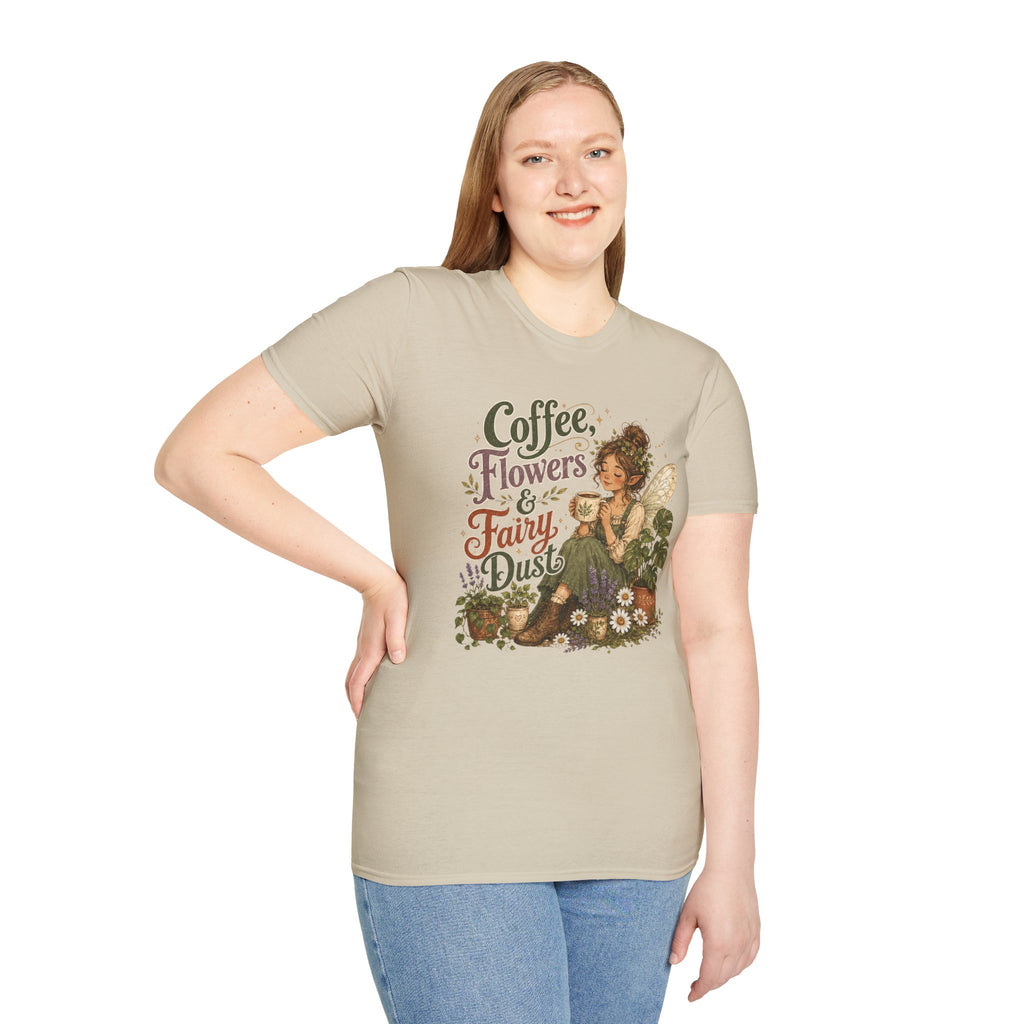 Coffee, Flowers & Fairy Dust C1 T-Shirt