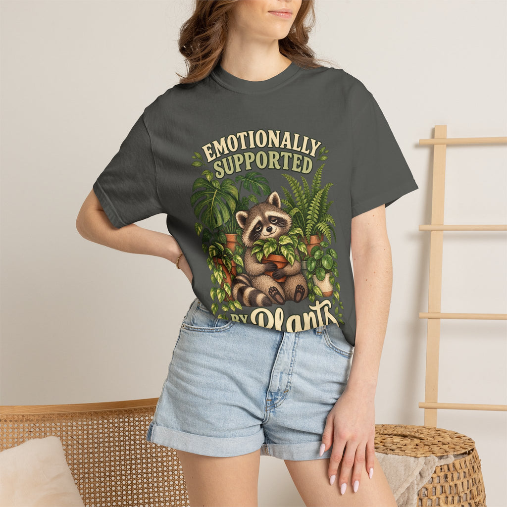 Emotionally Supported by Plants Plant T-Shirt