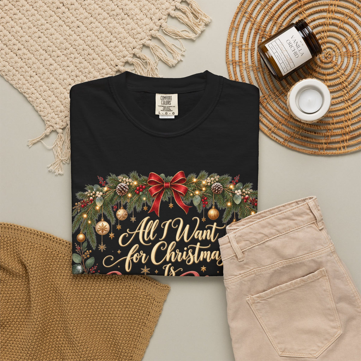 All I want for Christmas Premium T-Shirt