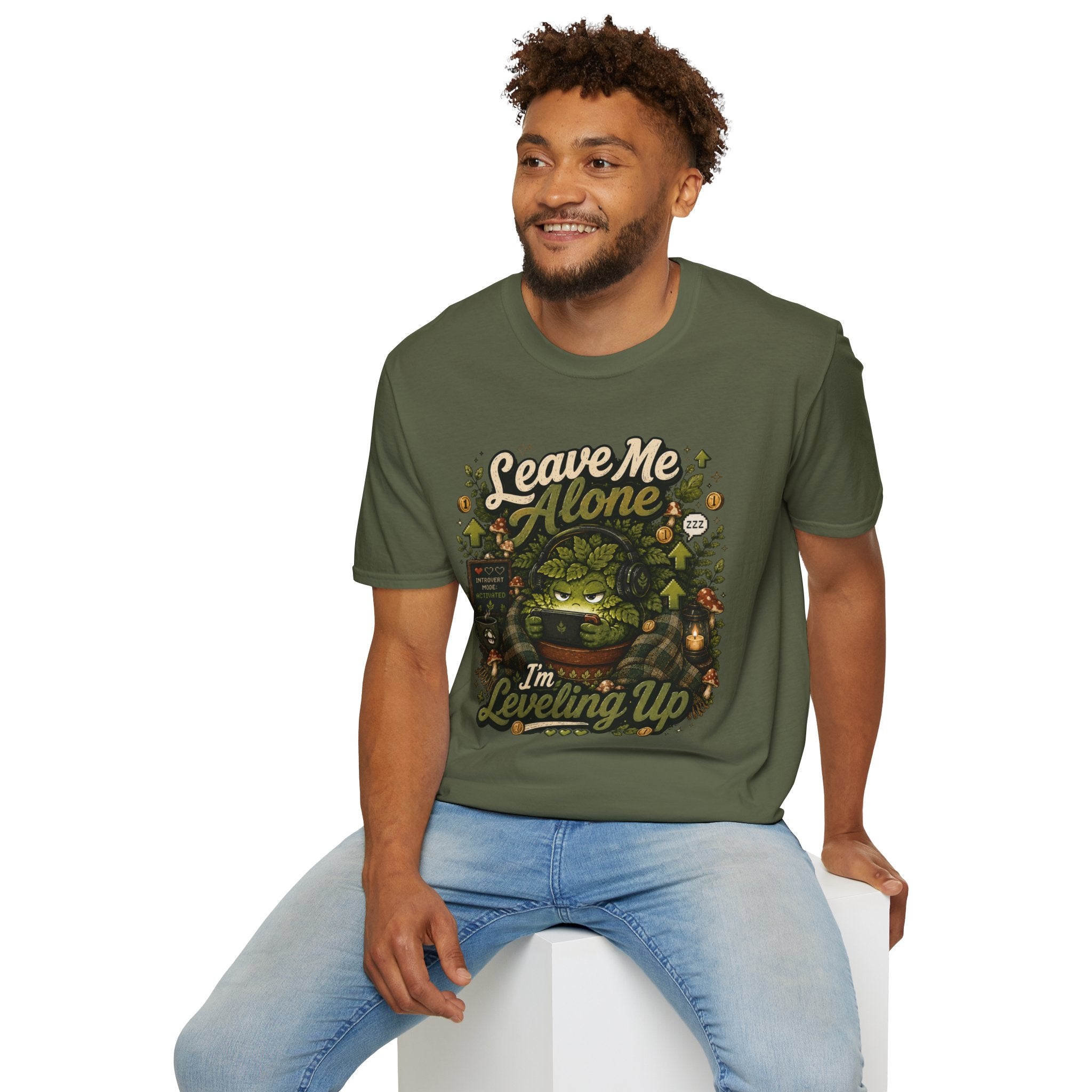 Leave Me Alone I’m Leveling Up C1 T-Shirt