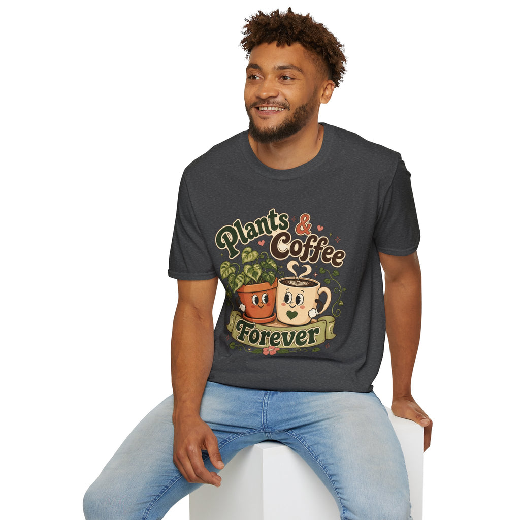 Plants & Coffee Forever C1 T-Shirt