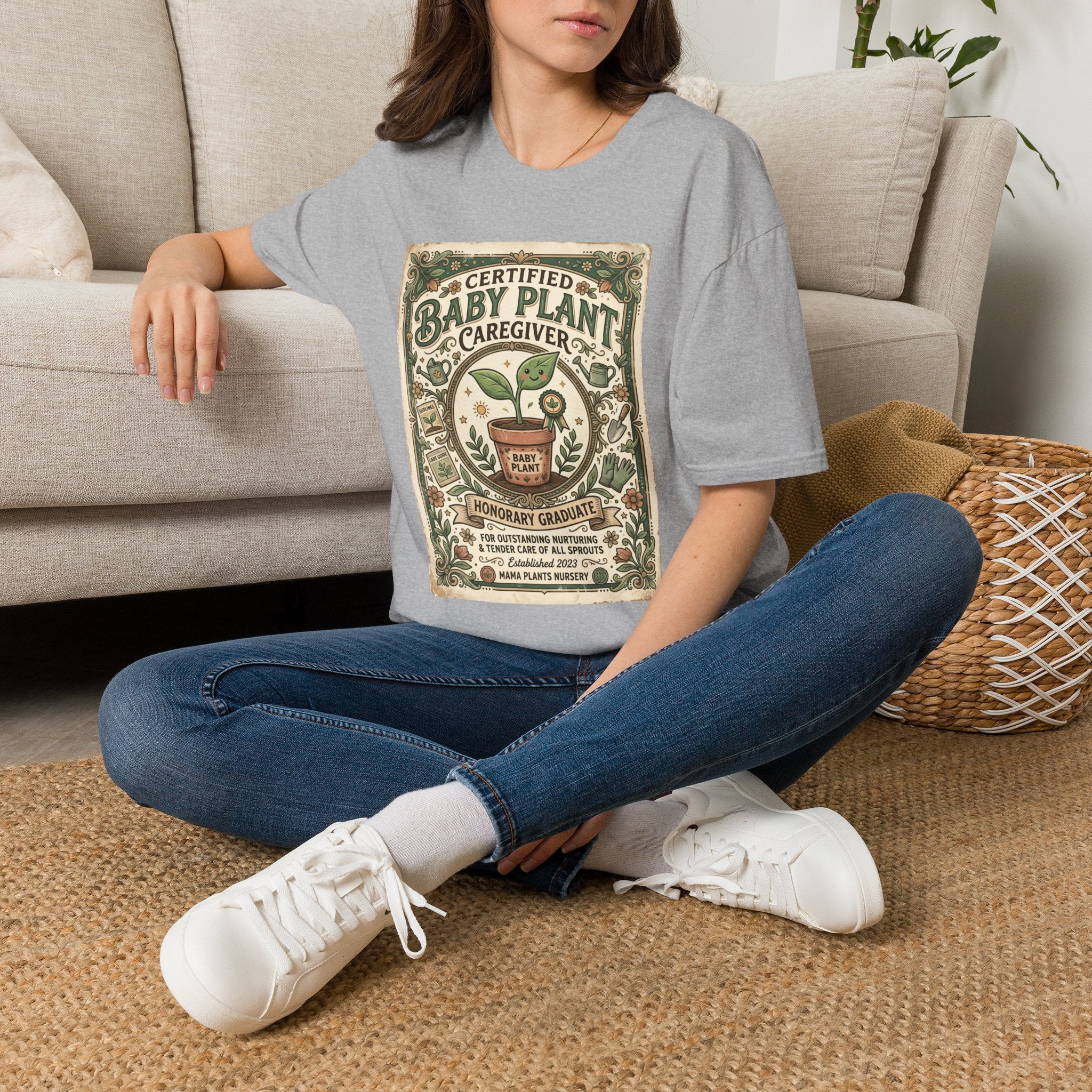 Certified Baby Plant Caregiver G1 T-Shirt