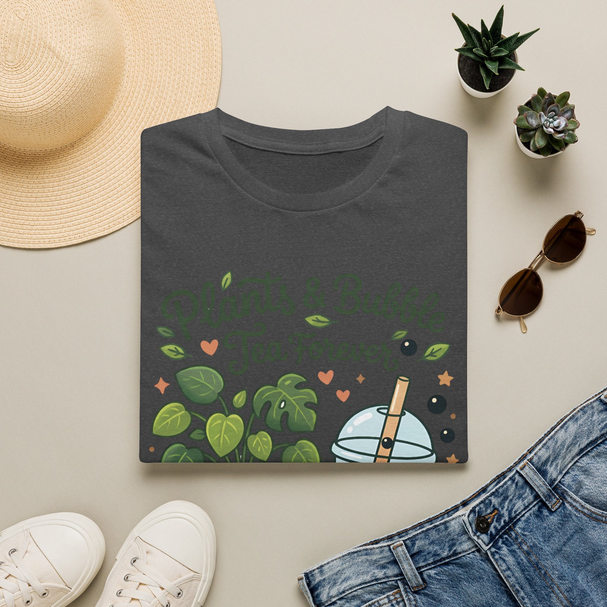 Plants & Bubble Tea Forever G1 T-Shirt