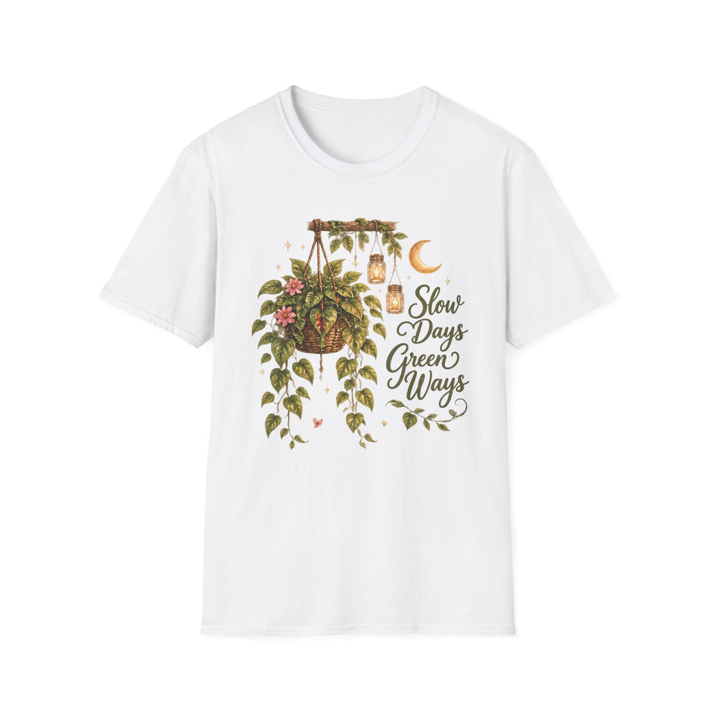 Slow Days, Green Ways Garden C4 T-Shirt