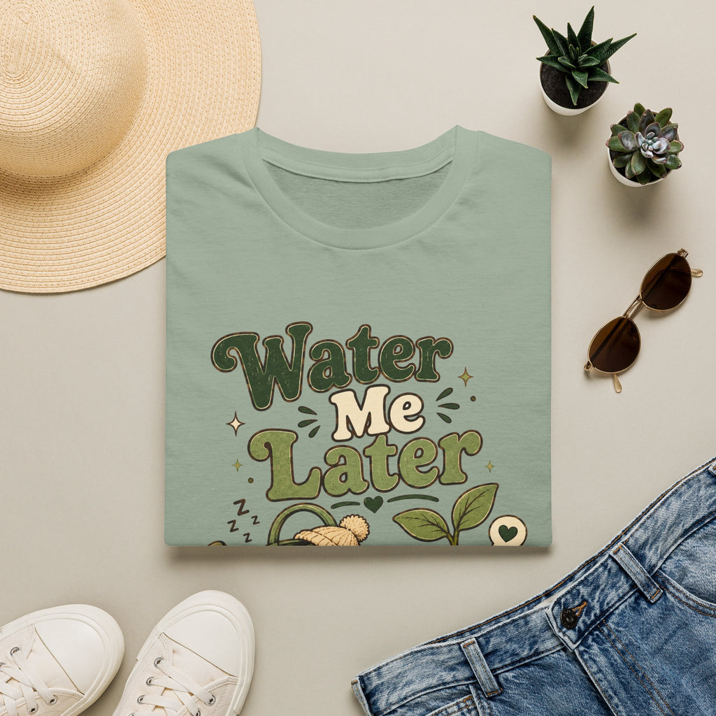 Water Me Later Lazy Watering Can C1 T-Shirt