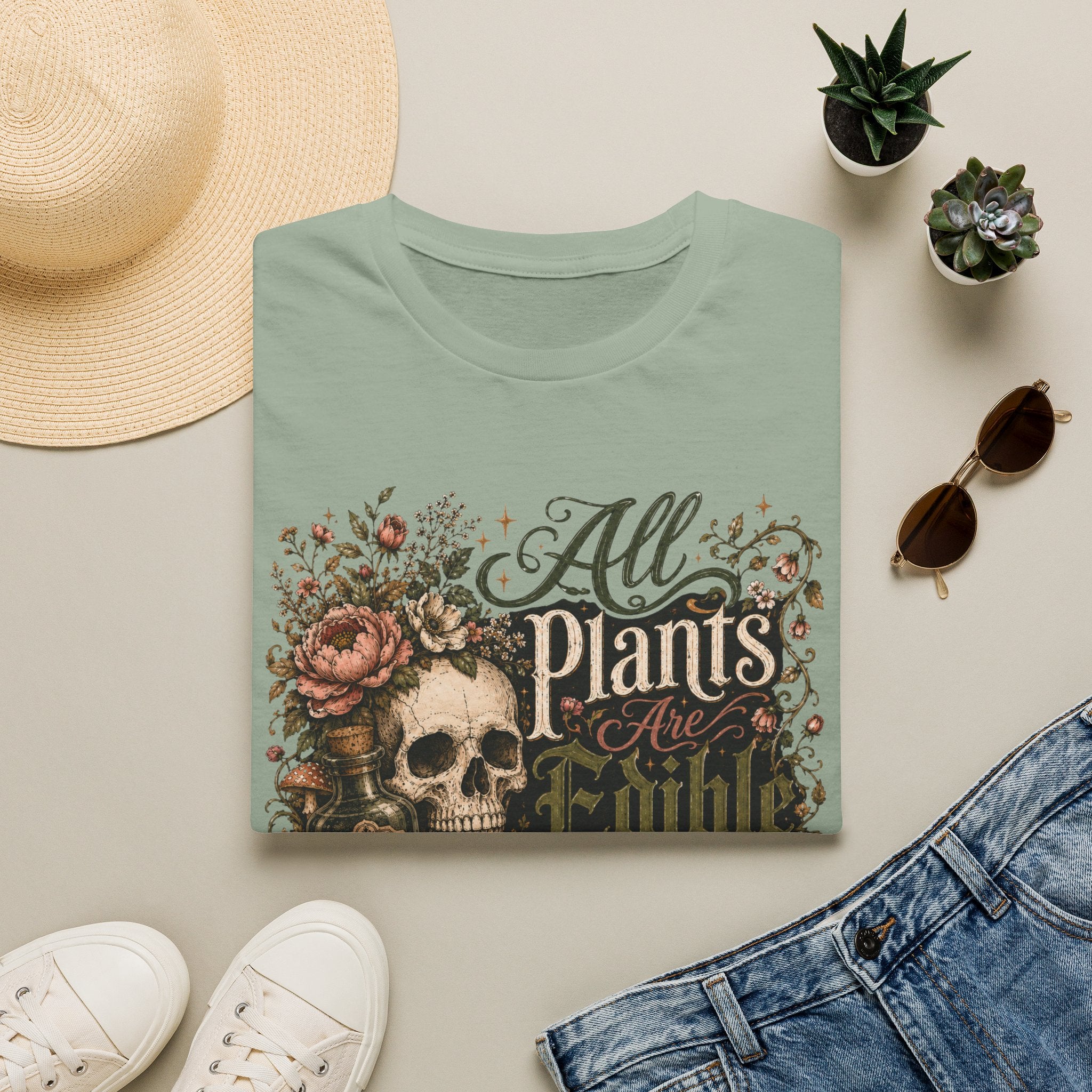 All Plants are Edible Some only Once C5 T-Shirt