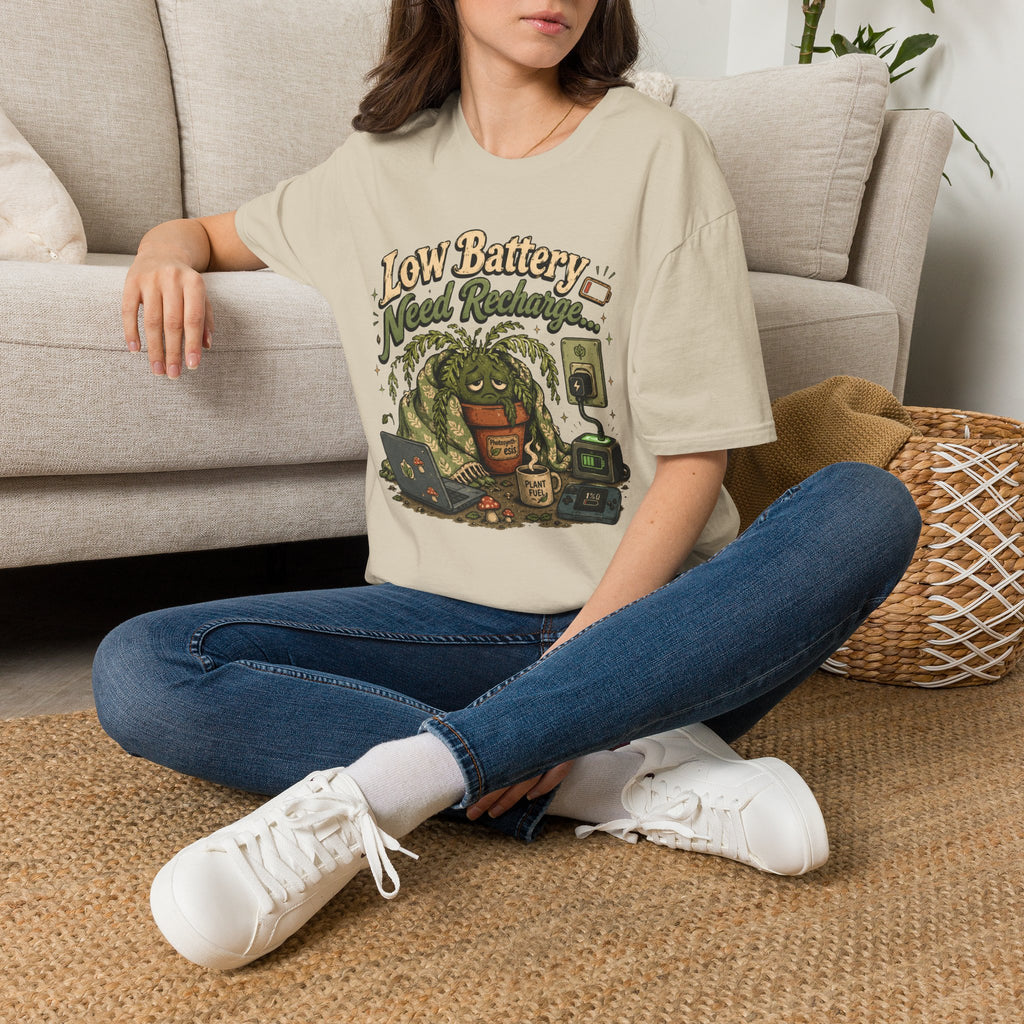 Low Battery Need Recharge C1 T-Shirt