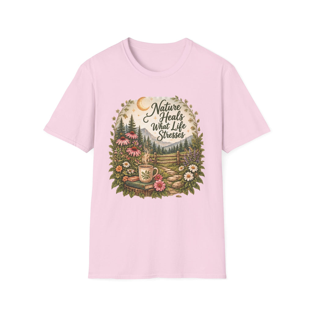 Natural Heals What Life Stresses C1 T-Shirt