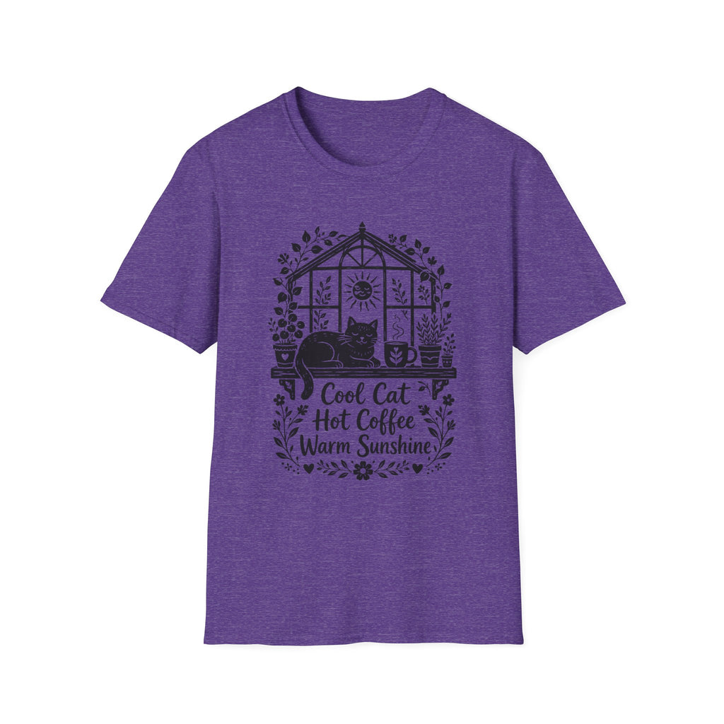 Cool Cat Hot Coffee Warm Sunshine T-Shirt