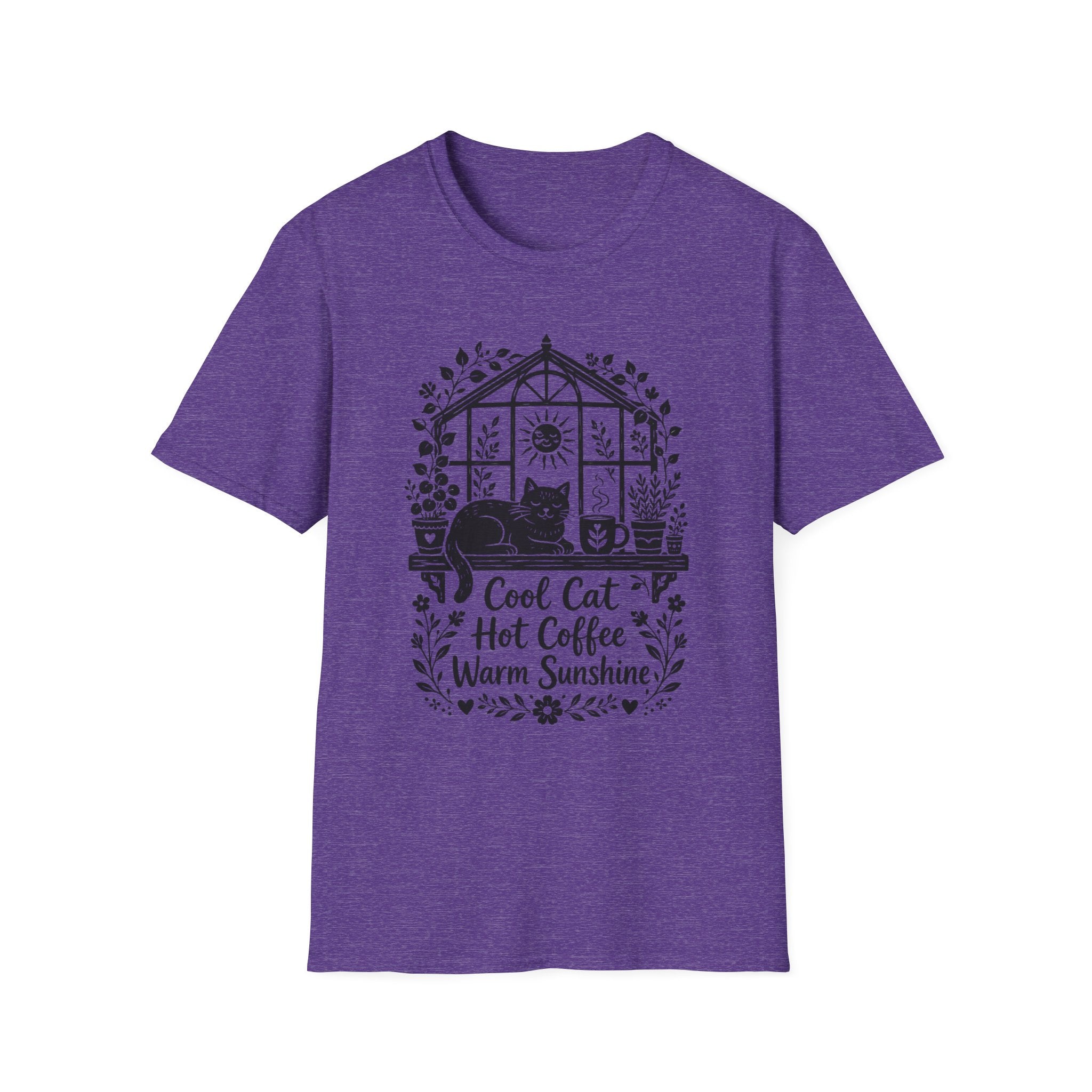 Cool Cat Hot Coffee Warm Sunshine T-Shirt