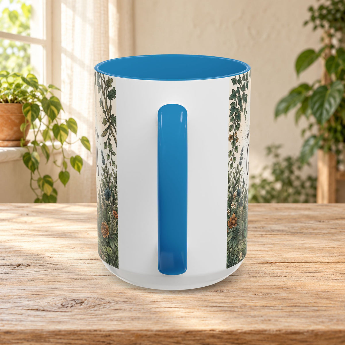 World's Best Grandpa Accent Coffee Mug – Rustic Botanical 11/15oz Gift