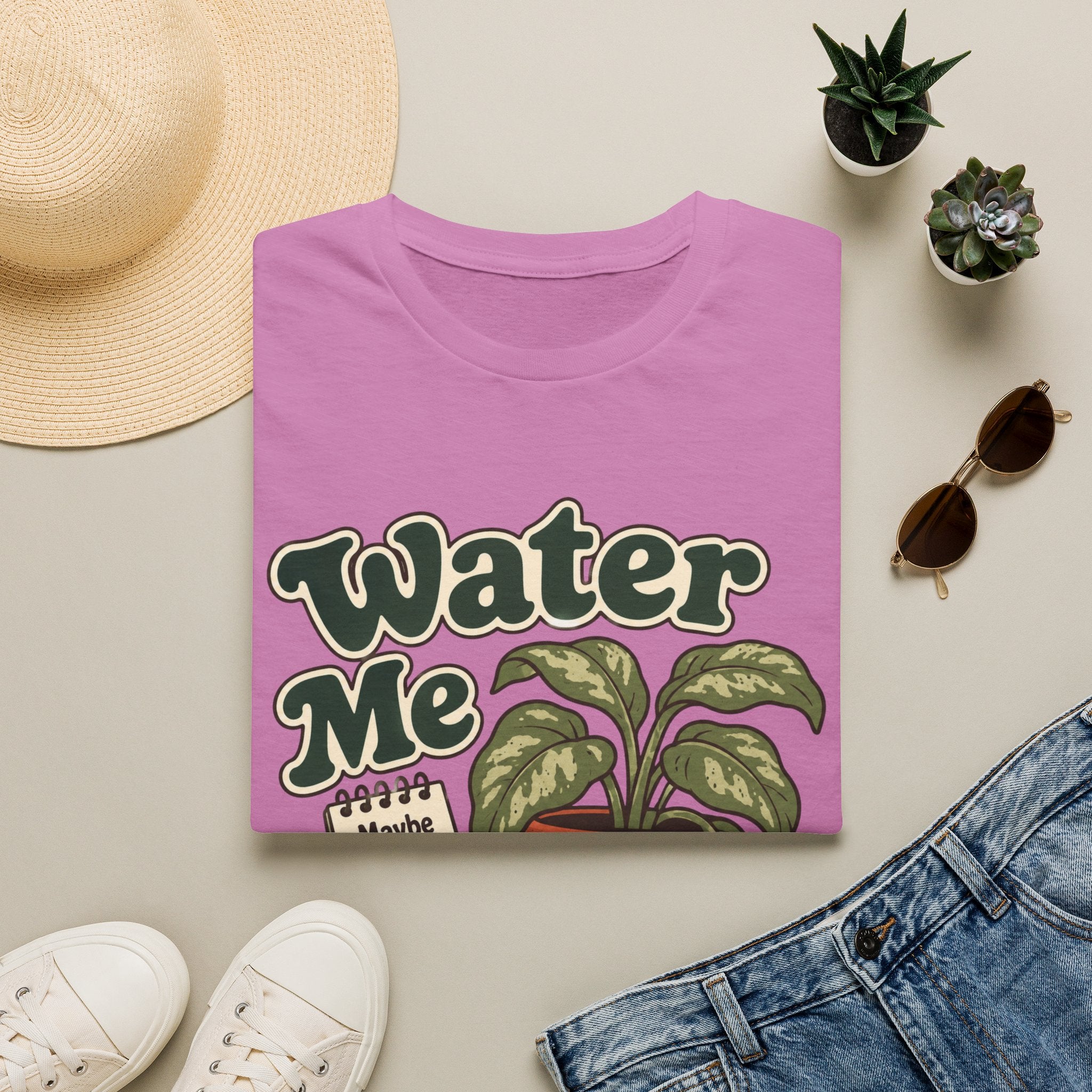 Water Me Later Forgotten Plant Reminder C1 T-Shirt