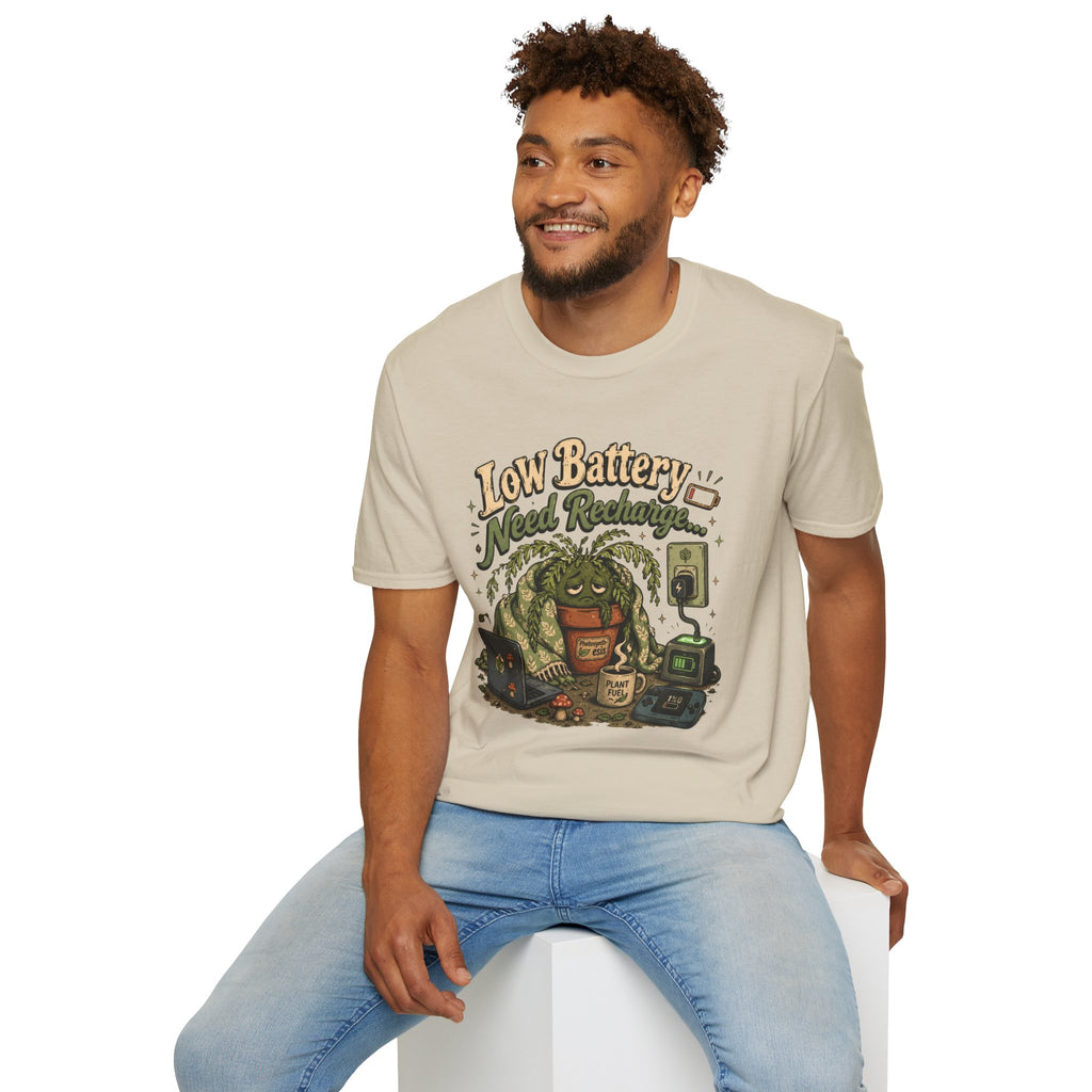 Low Battery Need Recharge C1 T-Shirt