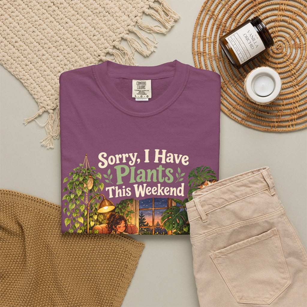 Sorry, I Have Plants This Weekend Premium T-Shirt