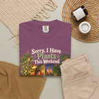 Sorry, I Have Plants This Weekend Premium T-Shirt