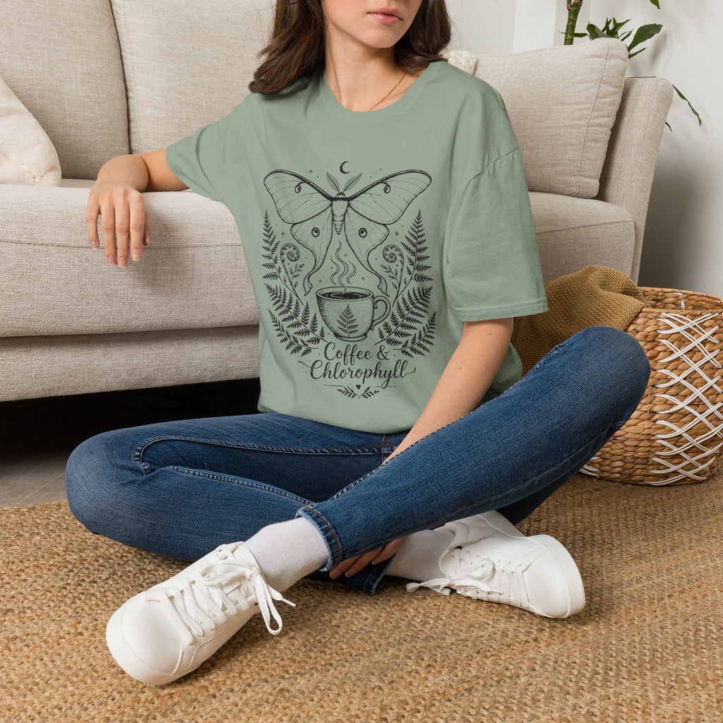 Coffee & Chlorophyll Moth C1 T-Shirt