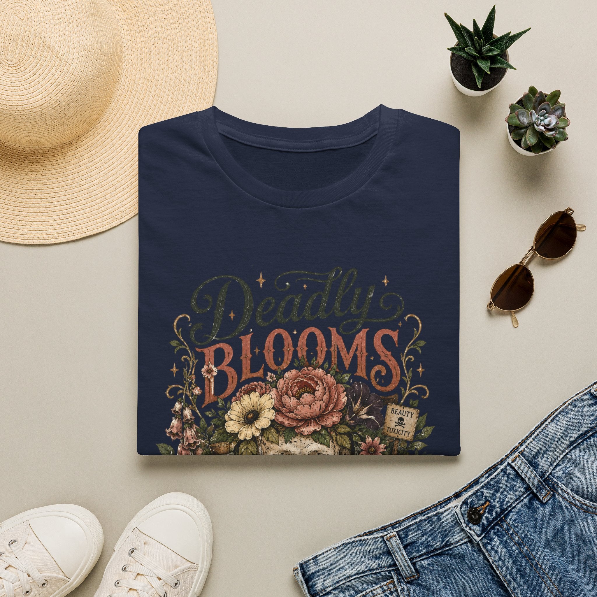 Deadly Blooms Some Beauties Bite Back C1 T-Shirt
