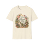 Peace Grows Here Garden Wreath C1 T-Shirt