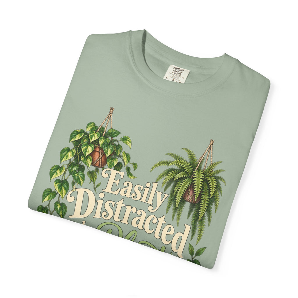 Easily Distracted by Plants - Premium T-Shirt