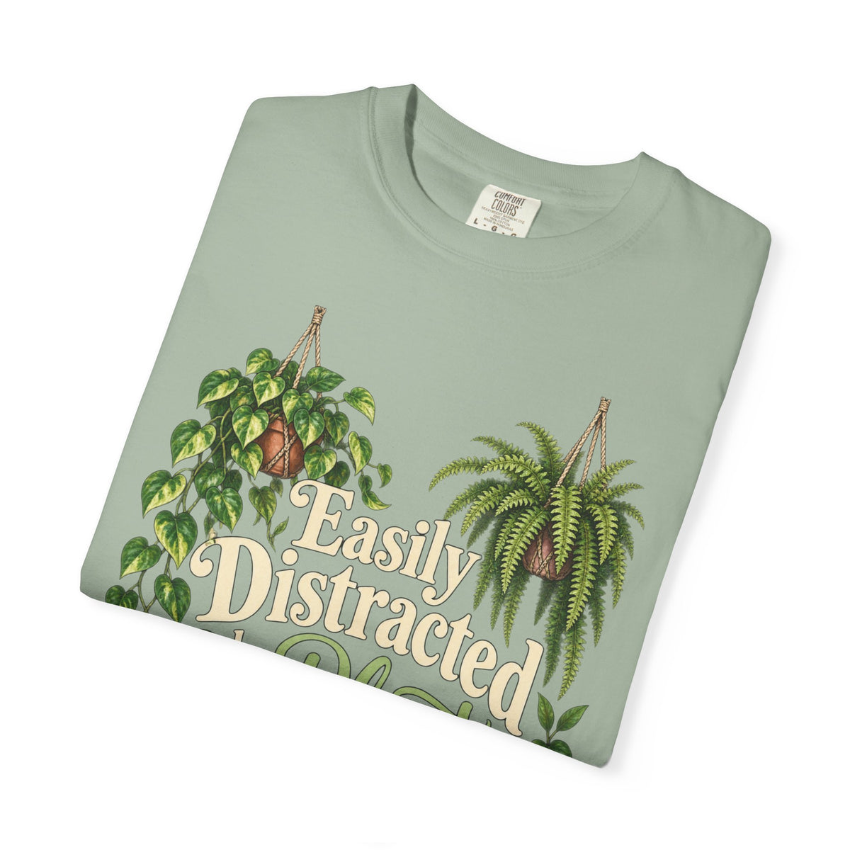 Easily Distracted by Plants - Premium T-Shirt