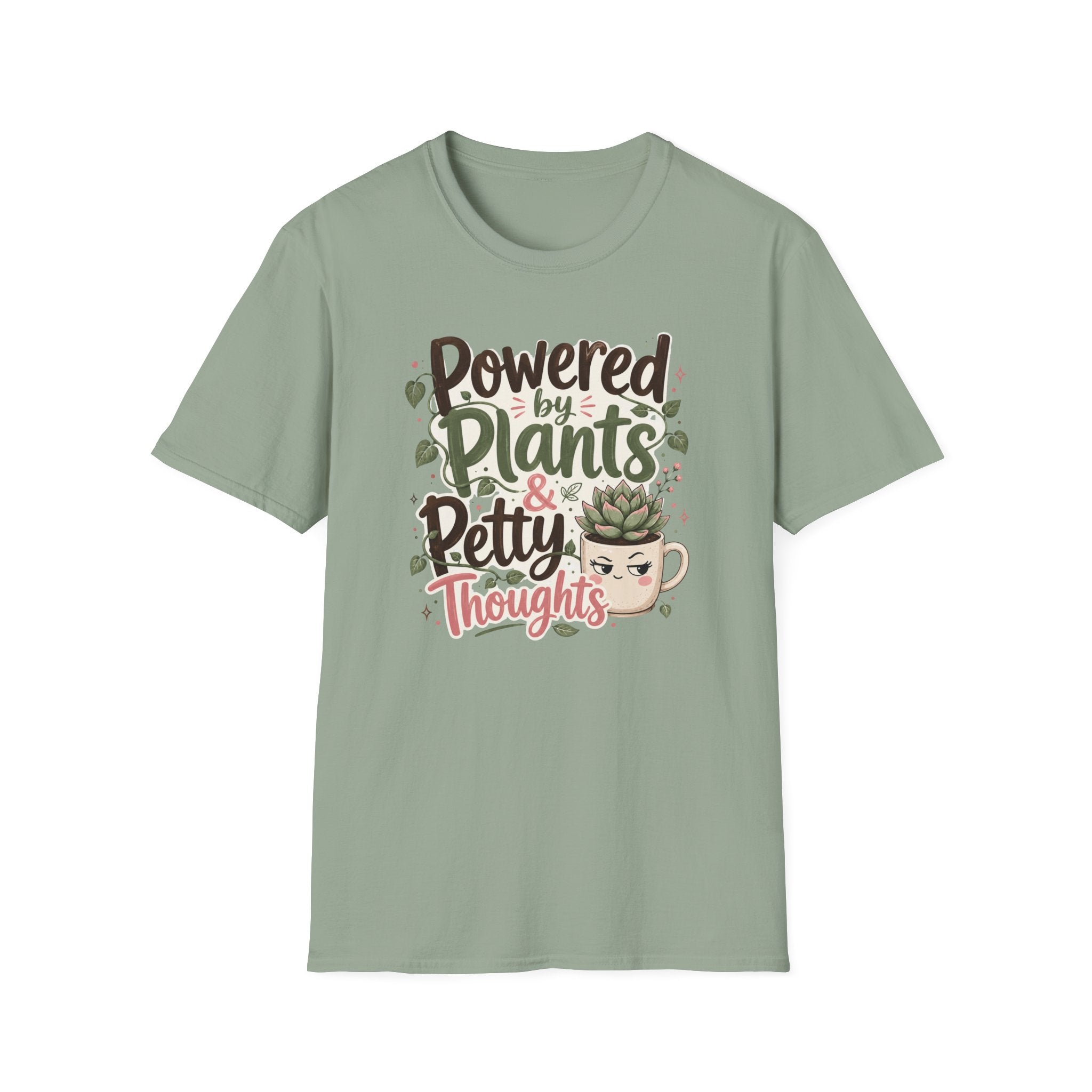 Powered by Plants & Petty Thoughts C1 T-Shirt