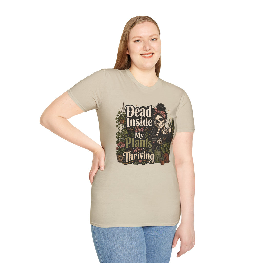 Dead Inside But My Plants Are Thriving C2 T-Shirt