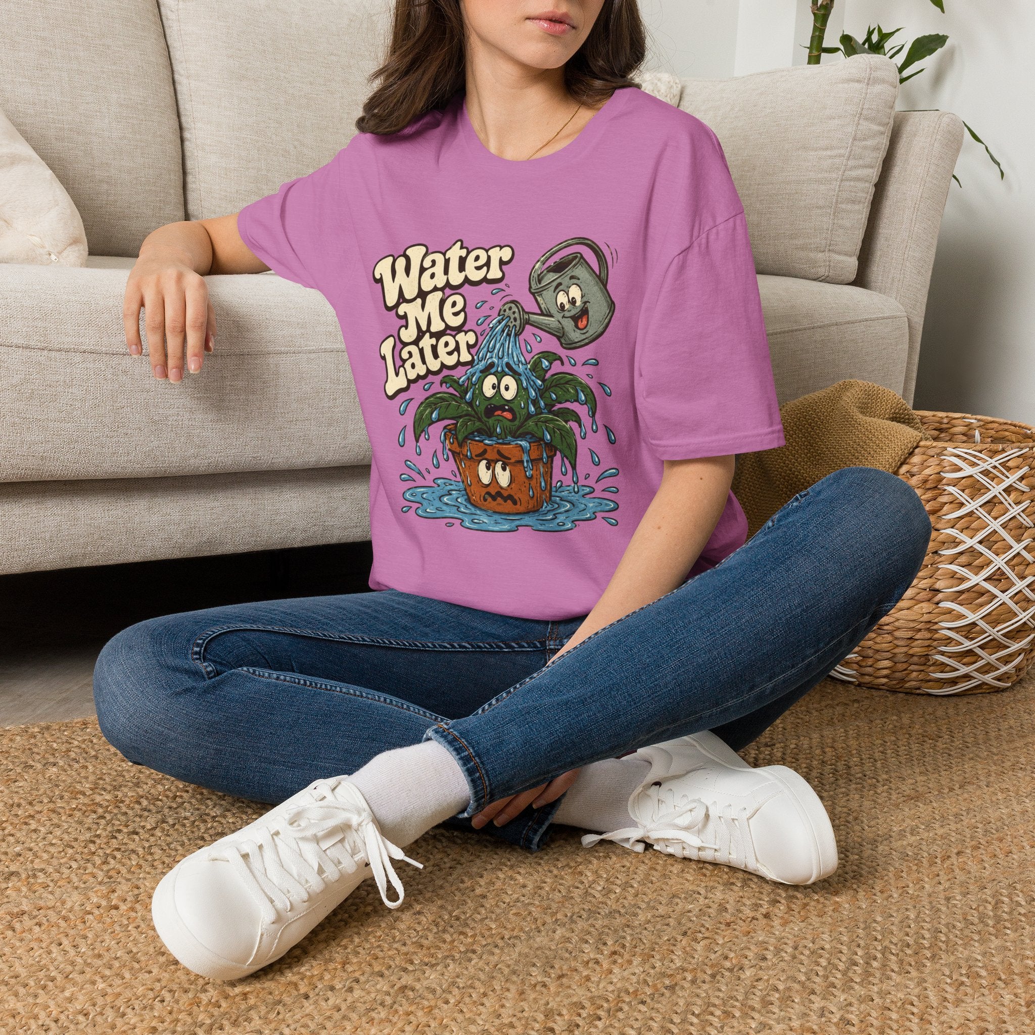 Water Me Later Overwatered Plant Panic C1 T-Shirt