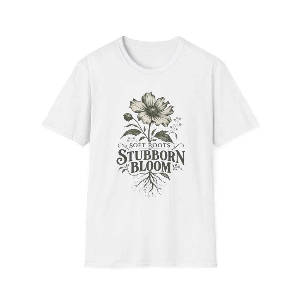 Soft Roots Stubborn Bloom Dark C1 T-Shirt