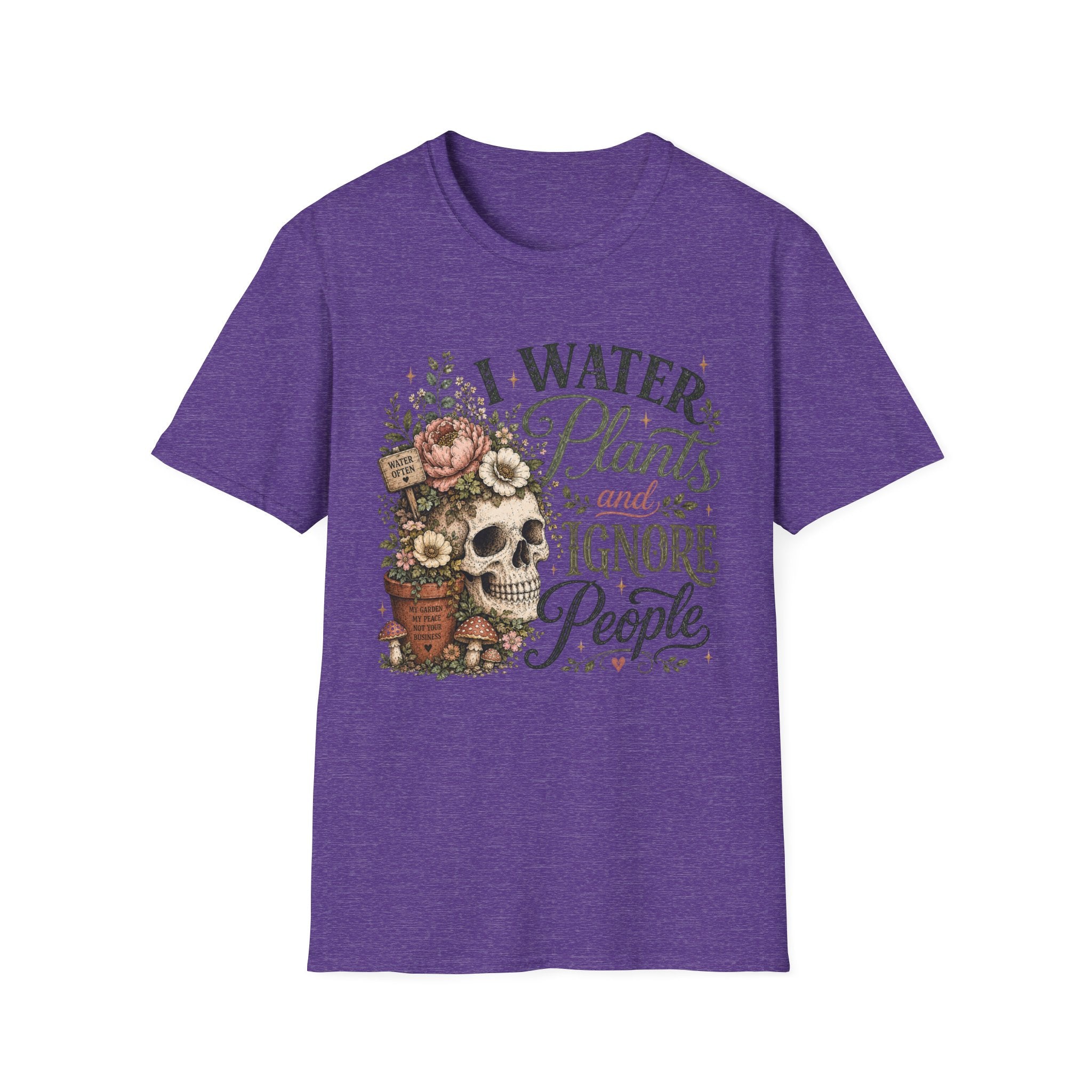 I water Plants and Ignore People C1 T-Shirt