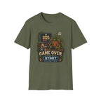 GAME OVER PRESS START TO RETRY C1 T-Shirt