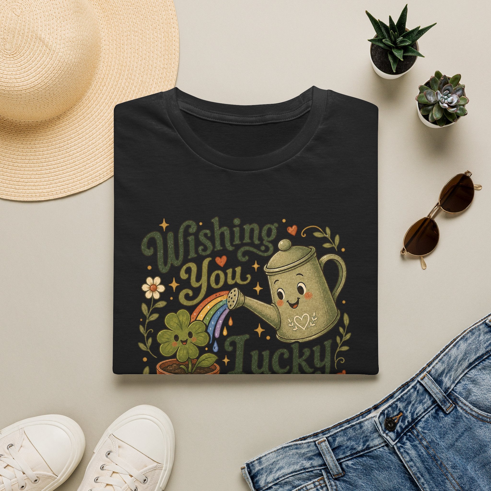 Wishing You Lucky Blooms C1 T-Shirt