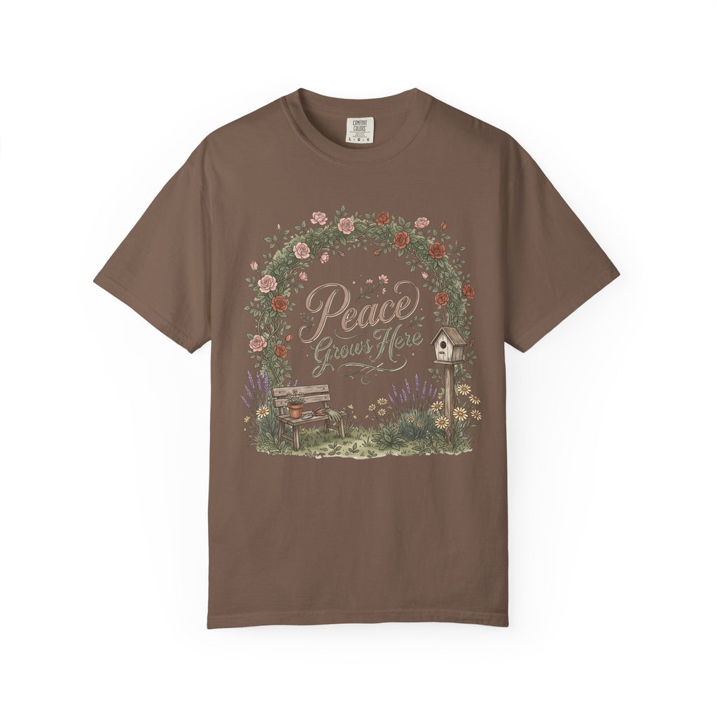 Peace Grows Here Premium T-Shirt