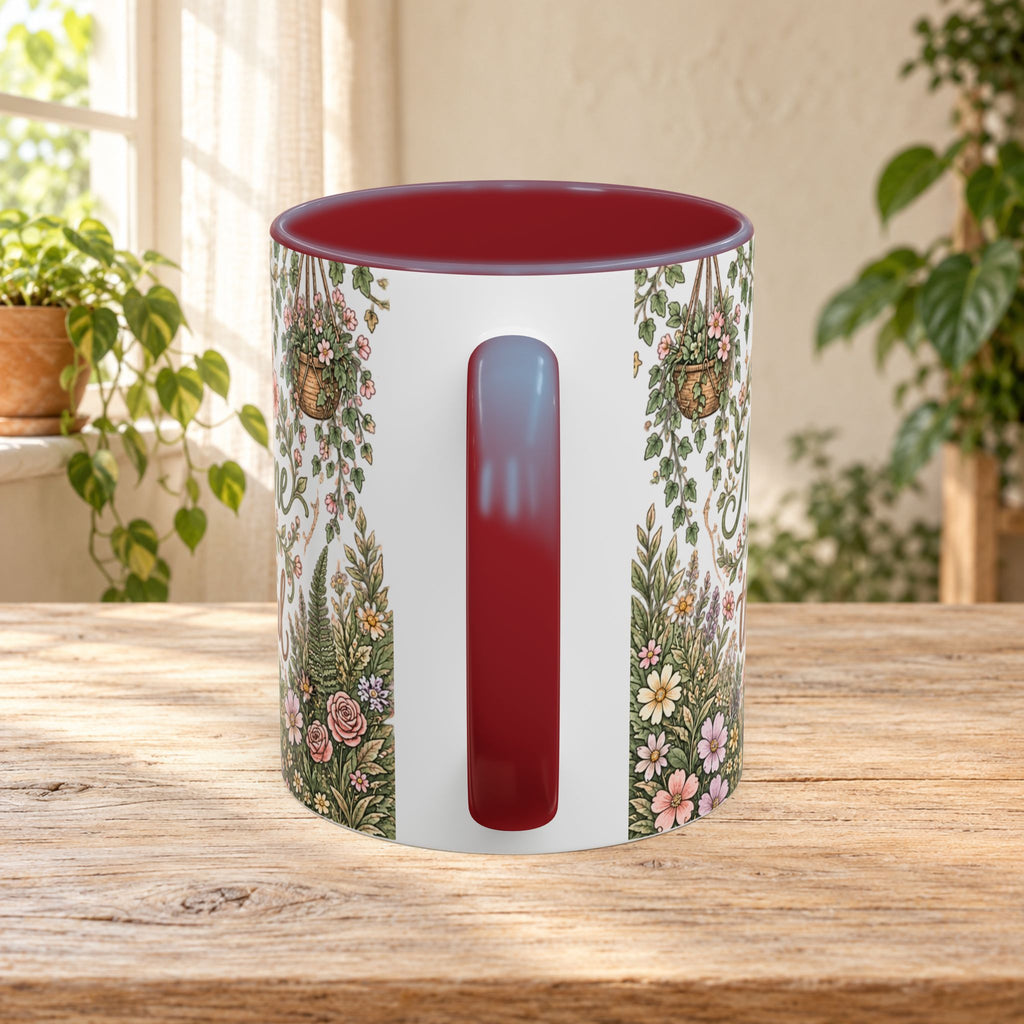 Medicine For The Soul Floral Coffee Mug (11oz or 15oz)
