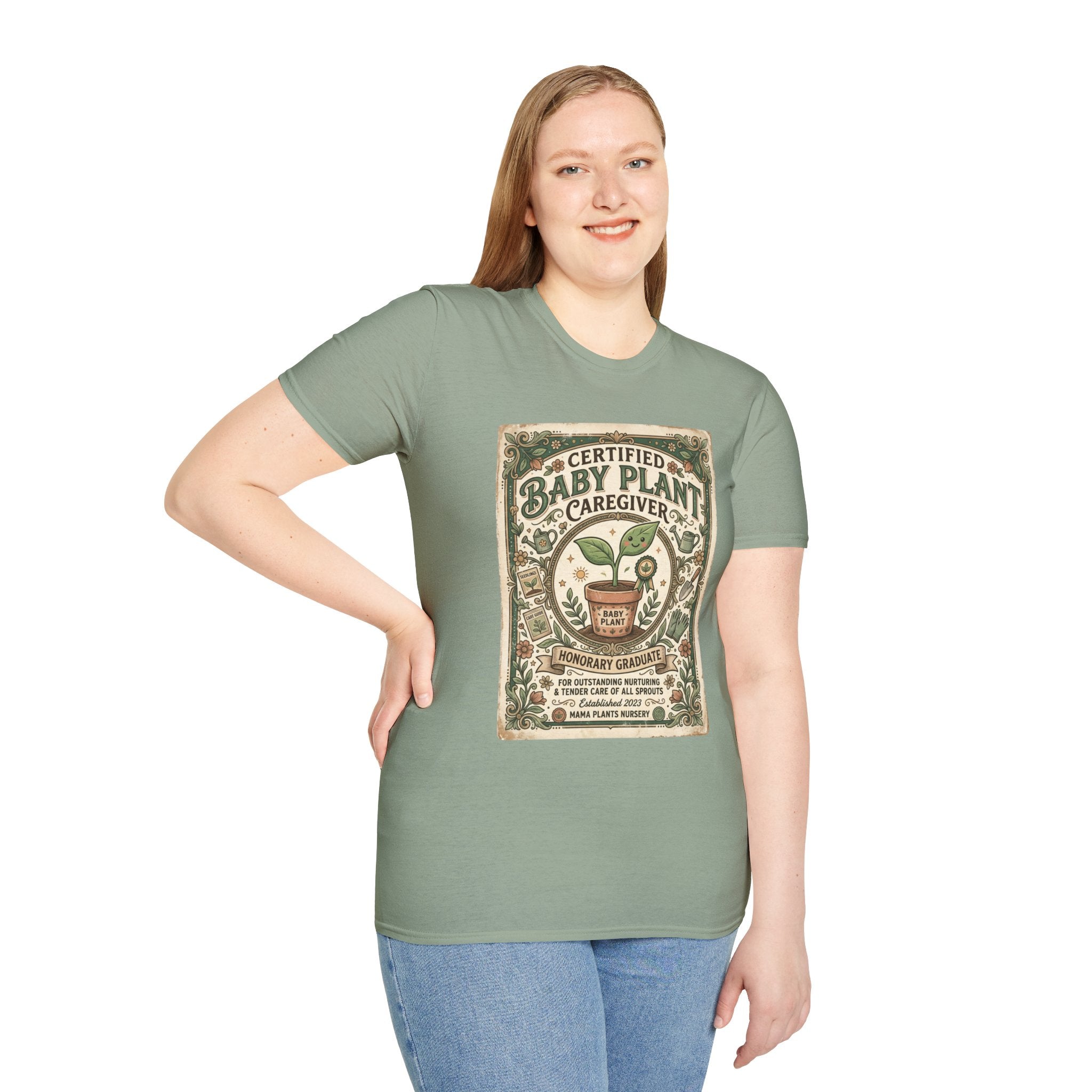 Certified Baby Plant Caregiver G1 T-Shirt