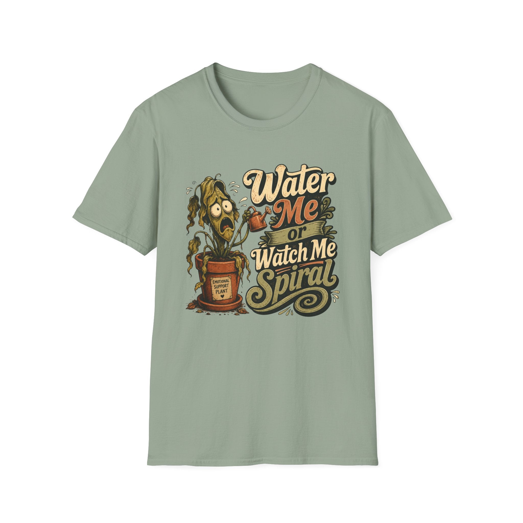 Water Me or Watch Me Spiral C1 T-Shirt
