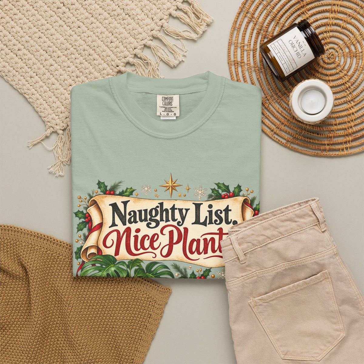 Naughty list, Nice Plants Premium T-Shirt