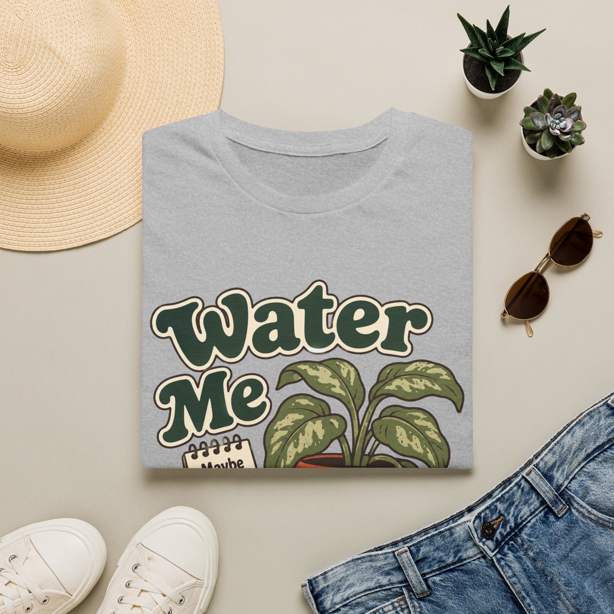 Water Me Later Forgotten Plant Reminder C1 T-Shirt