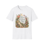 Peace Grows Here Garden Wreath C1 T-Shirt