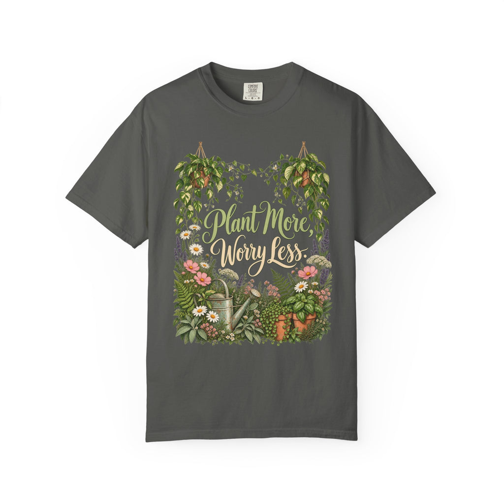 Plant More Worry Less C1 - Premium T-Shirt